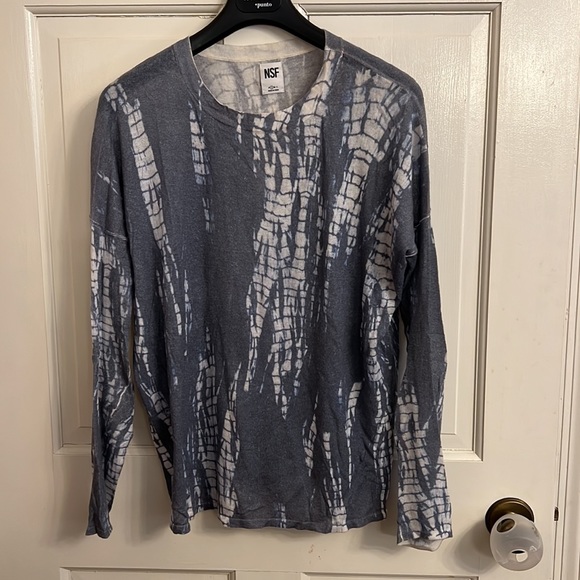 NSF Light Weight Tie Dye Sweater Small - Picture 4 of 6